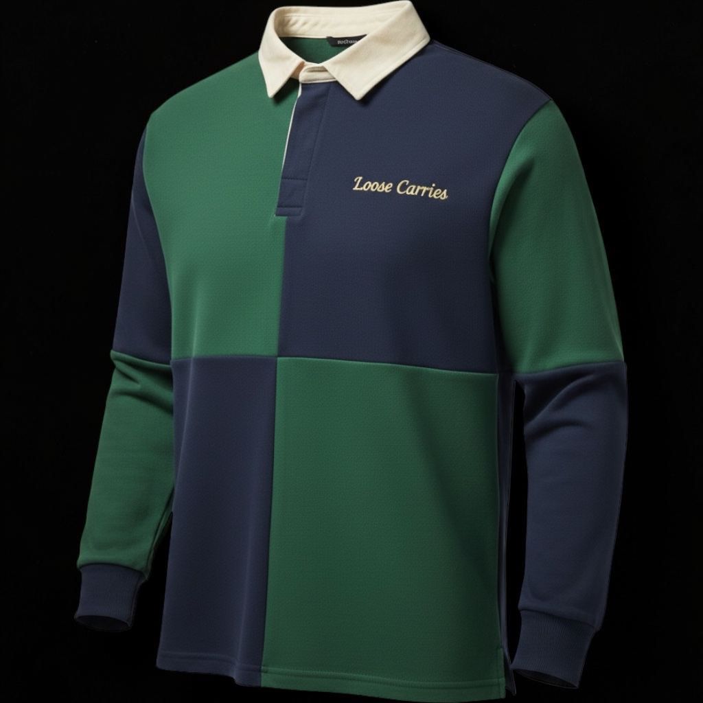 LC Checked Rugby Polo