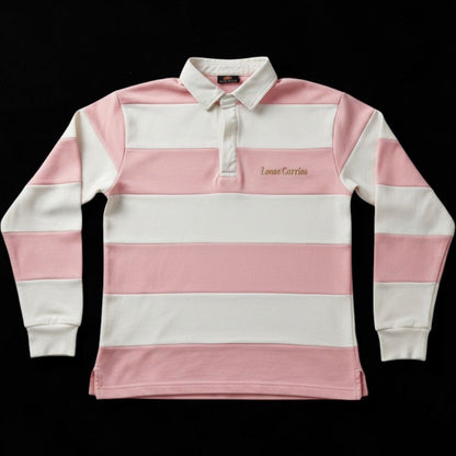 LC Striped Rugby Polo